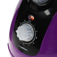 Отпариватель Luazon LO-07, напольный, 1800 Вт, 1.4 л, 46 г/мин., 12 режимов, фиолетовый