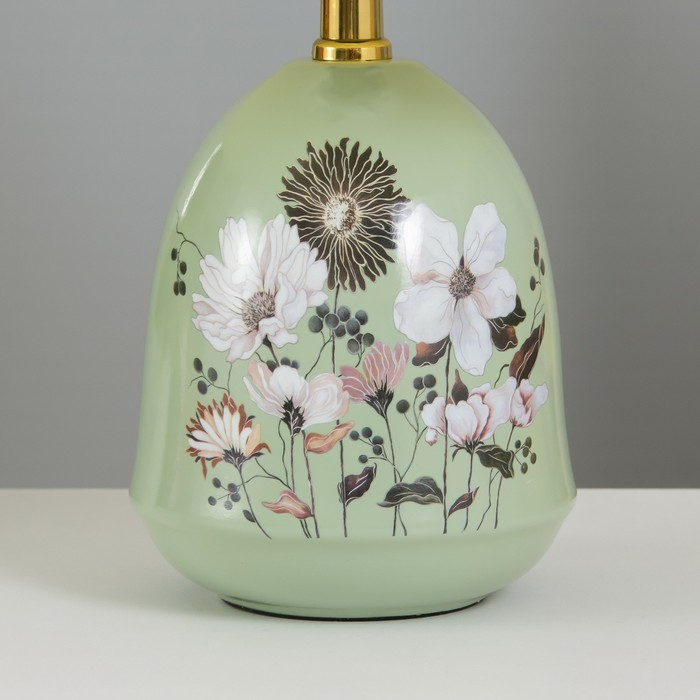 Настольная лампа 32034/1 E27 40Вт салатовый 25х25х36 см RISALUX