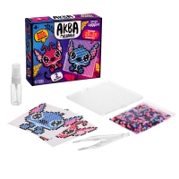 Аквамозаика «Стич с подружкой», более 800 шариков, 2 фигурки Аквамозаика «Стич с подружкой», более 800 шариков, 2 фигурки