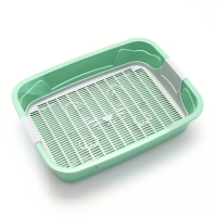 Туалет с сеткой, 45х34х12 см, серый/оливковый Туалет с сеткой, 45х34х12 см, серый/оливковый