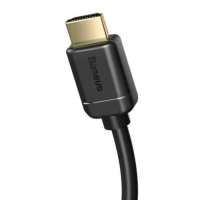 Кабель видео Baseus, HDMI(m)-HDMI(m), High Definition Series, 4KHDMI - 4KHDMI, 1 м, черный Кабель видео Baseus, HDMI(m)-HDMI(m), High Definition Series, 4KHDMI - 4KHDMI, 1 м, черный