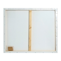 Холст на подрамнике, хлопок 100%, 1,6 х 70 х 90 см, акриловый грунт, среднезернистый, 380 г/м&sup2;