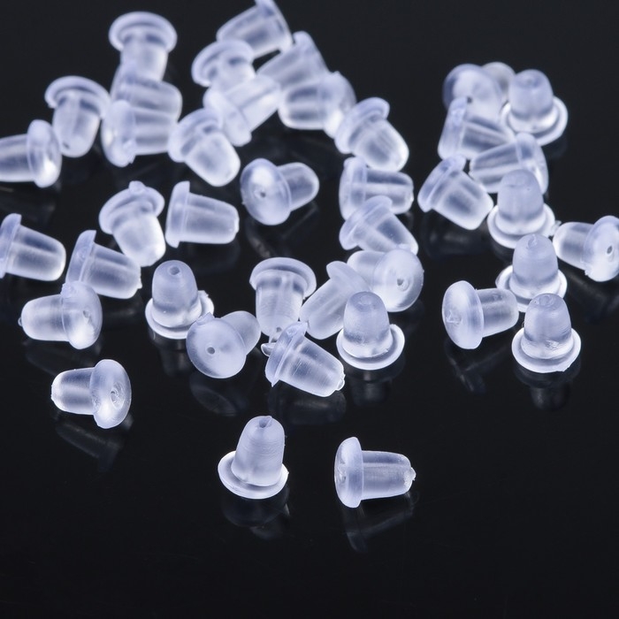 Заглушки силиконовые для швенз и пусет (набор 10000 шт.), 5&times;4 мм