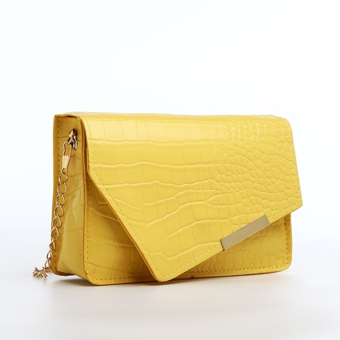 Сумка детская для девочки на магните, цвет жёлтый Сумка детская для девочки на магните, цвет жёлтый