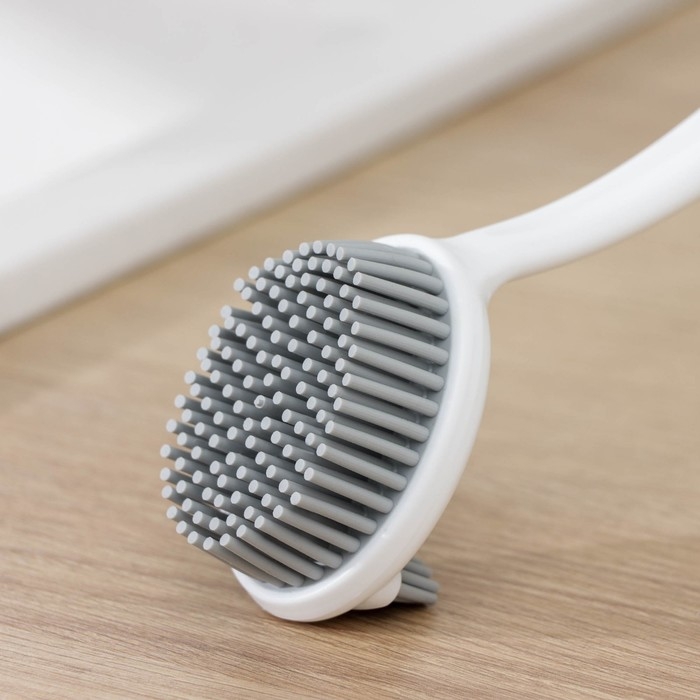 Щётка для посуды Доляна Meli, бамбуковая ручка, двухсторонняя, ворс TPR 1,8 см, 5×26,5 см Щётка для посуды Доляна Meli, бамбуковая ручка, двухсторонняя, ворс TPR 1,8 см, 5×26,5 см