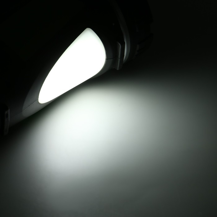 Фонарь светодиодный аккумуляторный ручной 5 Вт, 140 лм, 1800 мАч, USB