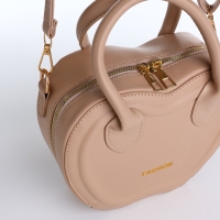 Сумка женская кросс-боди на молнии, цвет бежевый Сумка женская кросс-боди на молнии, цвет бежевый