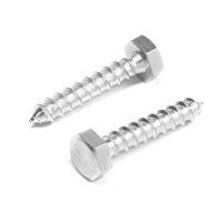 Шуруп-болт ТУНДРА, сантехнический, оцинкованный, DIN 571, М10х50 мм, 4,8 - 5 кг Шуруп-болт ТУНДРА, сантехнический, оцинкованный, DIN 571, М10х50 мм, 4,8 - 5 кг