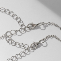 Кулоны «Неразлучники» на магните, мир, цвет белый в серебре, 45 см Кулоны «Неразлучники» на магните, мир, цвет белый в серебре, 45 см