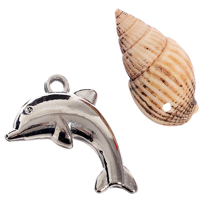 Набор для творчества «Создай украшение: Русалочка», 12 видов бусин, 5 шармов Набор для творчества «Создай украшение: Русалочка», 12 видов бусин, 5 шармов