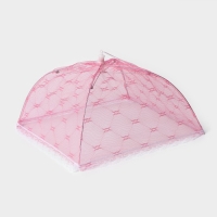 Сетка для продуктов защитная «Квадрат», 35×35 см, цвет МИКС Сетка для продуктов защитная «Квадрат», 35×35 см, цвет МИКС