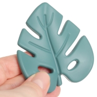 Прорезыватель силиконовый &laquo;Тропики&raquo;, цвет зеленый, Mum&Baby