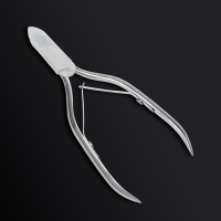 Кусачки маникюрные для кутикулы &laquo;Premium&raquo;, двойная пружина, 11 см, длина лезвия - 6 мм, цвет серебристый