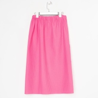 Полотенце банное Этель &laquo;Парео&raquo; с карманом 80*140 см. цв. ягодный, 100% хл, вафля 240 г/м2