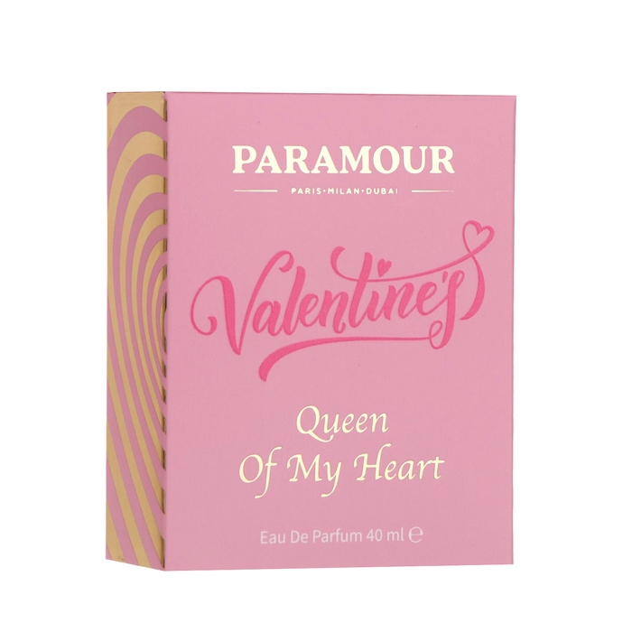 Парфюмерная вода женская Paramour Valentine'S "Queen Of My Heart", 40 мл
