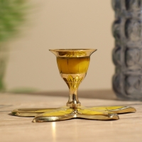 Подсвечник "Йелоу" 6 см, латунь Подсвечник "Йелоу" 6 см, латунь