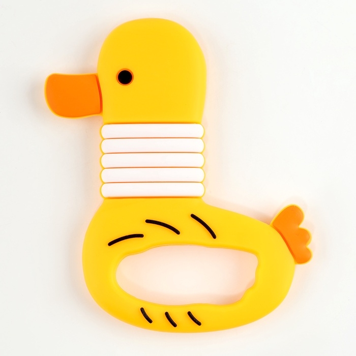 Прорезыватель силиконовый для зубов &laquo;Уточка&raquo;