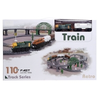 Железная дорога &laquo;Лесопилка&raquo;, детская, работает от батареек