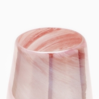 Ваза для цветов &laquo;Элен&raquo; из цветного стекла 24&times;14,2&times;14,2 см