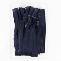 Молния «Трактор», №8, разъёмная, замок автомат, 120 см, цвет тёмно-синий, цена за 1 штуку Молния «Трактор», №8, разъёмная, замок автомат, 120 см, цвет тёмно-синий, цена за 1 штуку