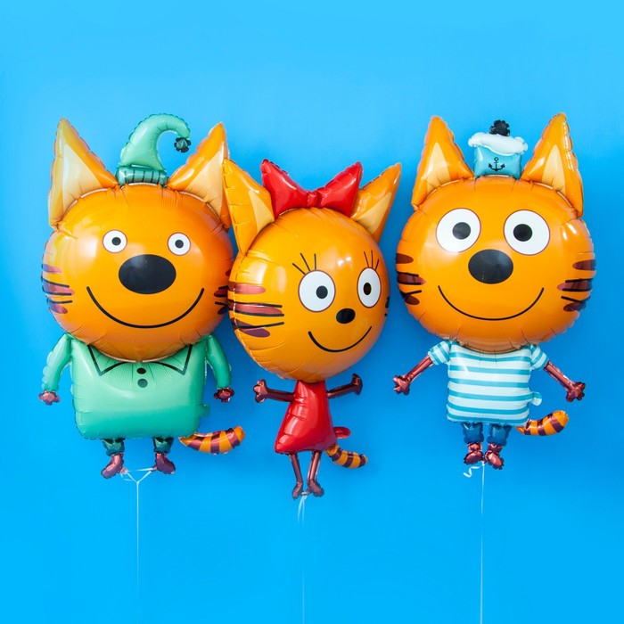 Шар фольгированный 36'' &laquo;Три Кота. Коржик&raquo;, фигура, 1 шт. в упаковке