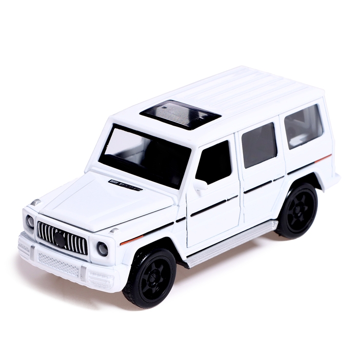 Машина металлическая &laquo;Внедорожник&raquo;, световые и звуковые эффекты, открываются двери, капот, инерция, цвет МИКС