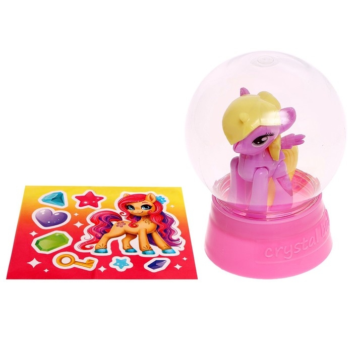 Игрушка &laquo;Милый пони&raquo; с наклейками, МИКС