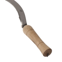 Серп &laquo;Травник&raquo;, 20" (50.8 см), толщина лезвия 2 мм, рукоять дерево, Greengo