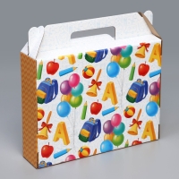 Коробка подарочная складная, упаковка, &laquo;Отличной учебы&raquo;, 33,7 х 25,7 х 7,9 см