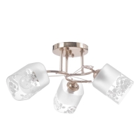 Люстра потолочная "Натали" 3х40Вт Е27 Цвет: Золото Люстра потолочная "Натали" 3х40Вт Е27 Цвет: Золото