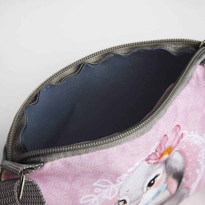 Набор подарочный для девочки Набор подарочный для девочки "Зайка", сумка, блокнот