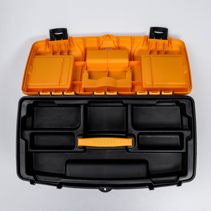 Ящик для инструментов, с двумя консолями и коробками &laquo;Уран 21&raquo;