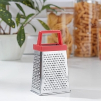 Тёрка четырёхгранная Доляна &laquo;Классика&raquo;, 15 см, цвет МИКС