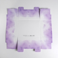 Коробка подарочная складная, упаковка, &laquo;Лаванда&raquo;, 31 х 25.5 х 16 см