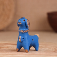 Абашевская игрушка "Собачка", 8х3х8 см, Ворожейкин В.А. Абашевская игрушка "Собачка", 8х3х8 см, Ворожейкин В.А.