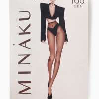 Женские колготки MINAKU 100 ден, цвет хаки, размер 4/L