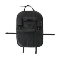 Органайзер на спинку сиденья 62&times;44 см, кож.зам, черный