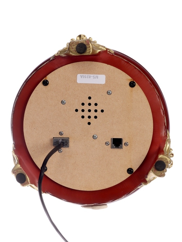 Ретро-телефон "Бабочка", 23 х 26 см, коричневый