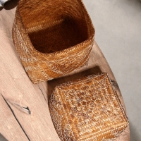 Корзинка плетеная "Морокко" 23х23х30 см Корзинка плетеная "Морокко" 23х23х30 см