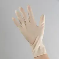 Перчатки хозяйственные латексные, размер S, 10 шт., цвет белый