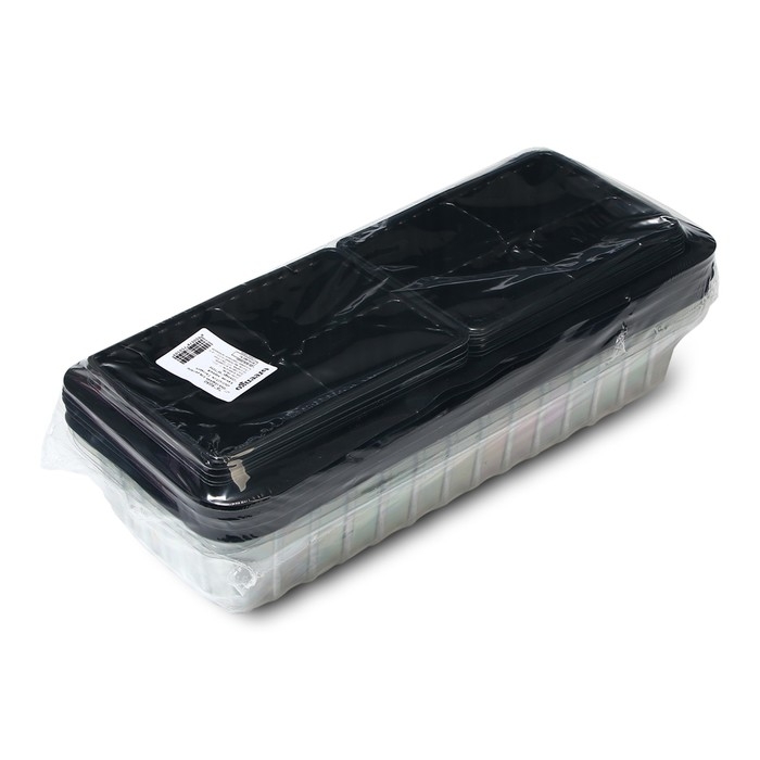 Мини-парник для рассады, 40 &times; 16 &times; 13 см, 2 вставки, 8 ячеек, зелёный, Greengo