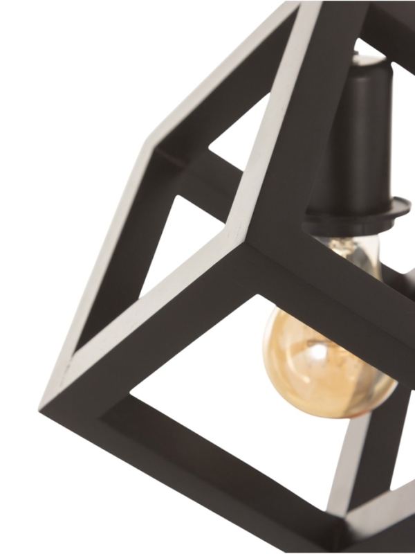 Светильник BayerLux ЭКО "Куб" 1х40Вт Е27 черный 27х27х100см