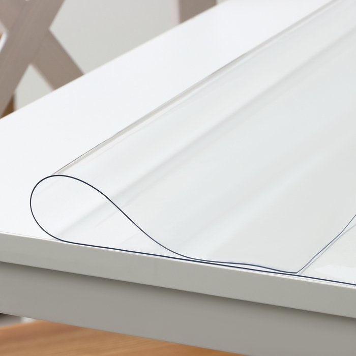 Термоскатерть Доляна &laquo;Гибкое стекло&raquo;, 100&times;100 см, толщина 1,2 мм