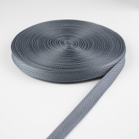 Стропа ременная, 20 мм, 50 &plusmn; 1 м, плотность 8,2 гр/м, цвет серый №19