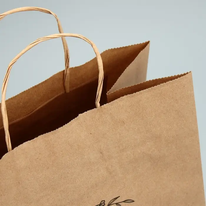 Пакет подарочный крафтовый, упаковка, &laquo;Подарок для тебя&raquo;, 24 х 28 х 14 см