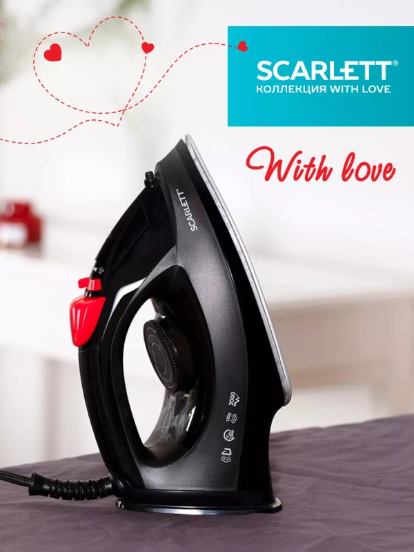 Утюг паровой 2000 Вт с керамическим покрытием SC-SI30K70