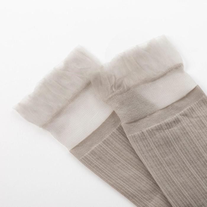 Набор стеклянных женских носков 3 пары "Итальянка", р-р 35-37 (22-25 см)