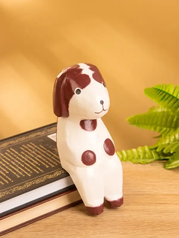 Сувенир &laquo;Собачка сидячая&raquo;, 7&times;6&times;15 см, дерево