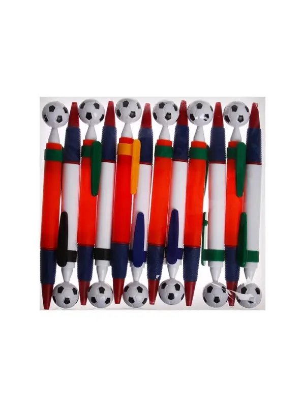 Ручка - прикол шариковая Calligrata &laquo;Футбольный мяч&raquo;, МИКС