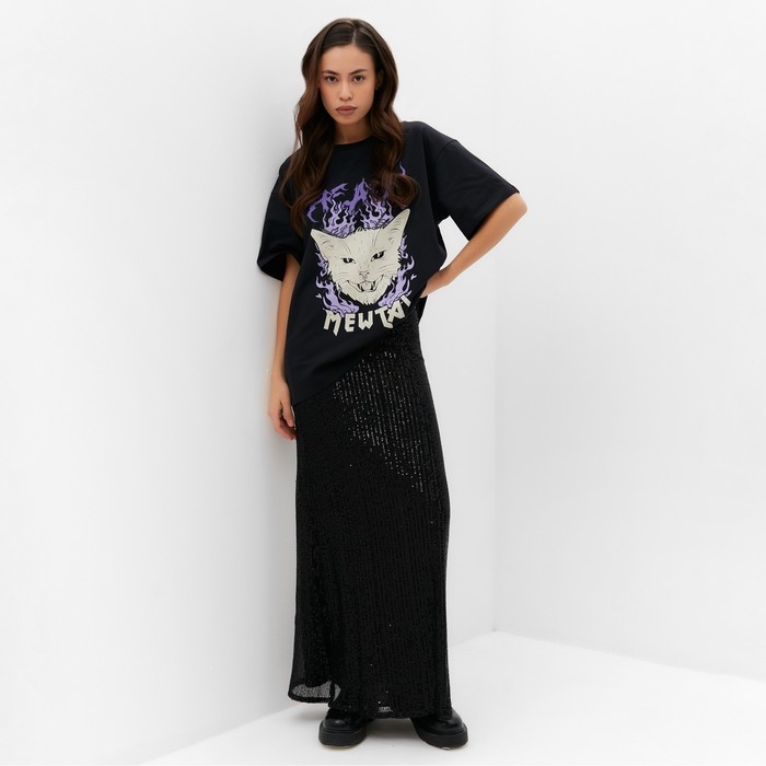 Футболка женская MIST Футболка женская MIST "Mewtal", р-р 40-42